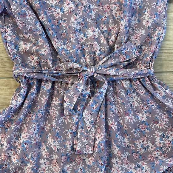 Mortise and Market Wrap Mini Dress - Picture 3 of 8